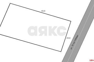 Фото №1: Земельный участок под ИЖС 10.58 сот. - Ленинградская, ул. 70 лет Победы, 69