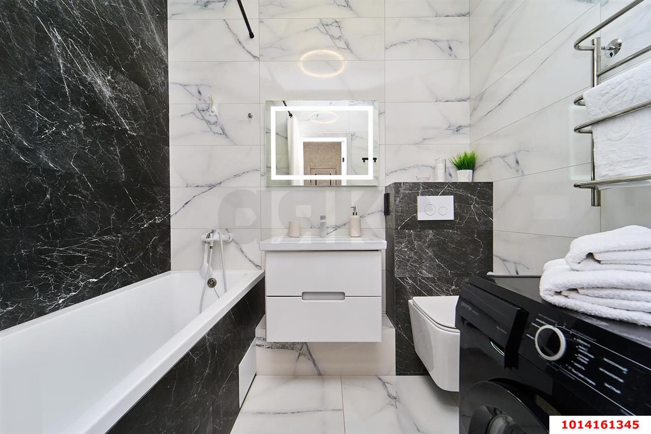 Фото №10: 1-комнатная квартира 38 м² - Краснодар, Губернский, ул. имени Героя Георгия Бочарникова, 12/1