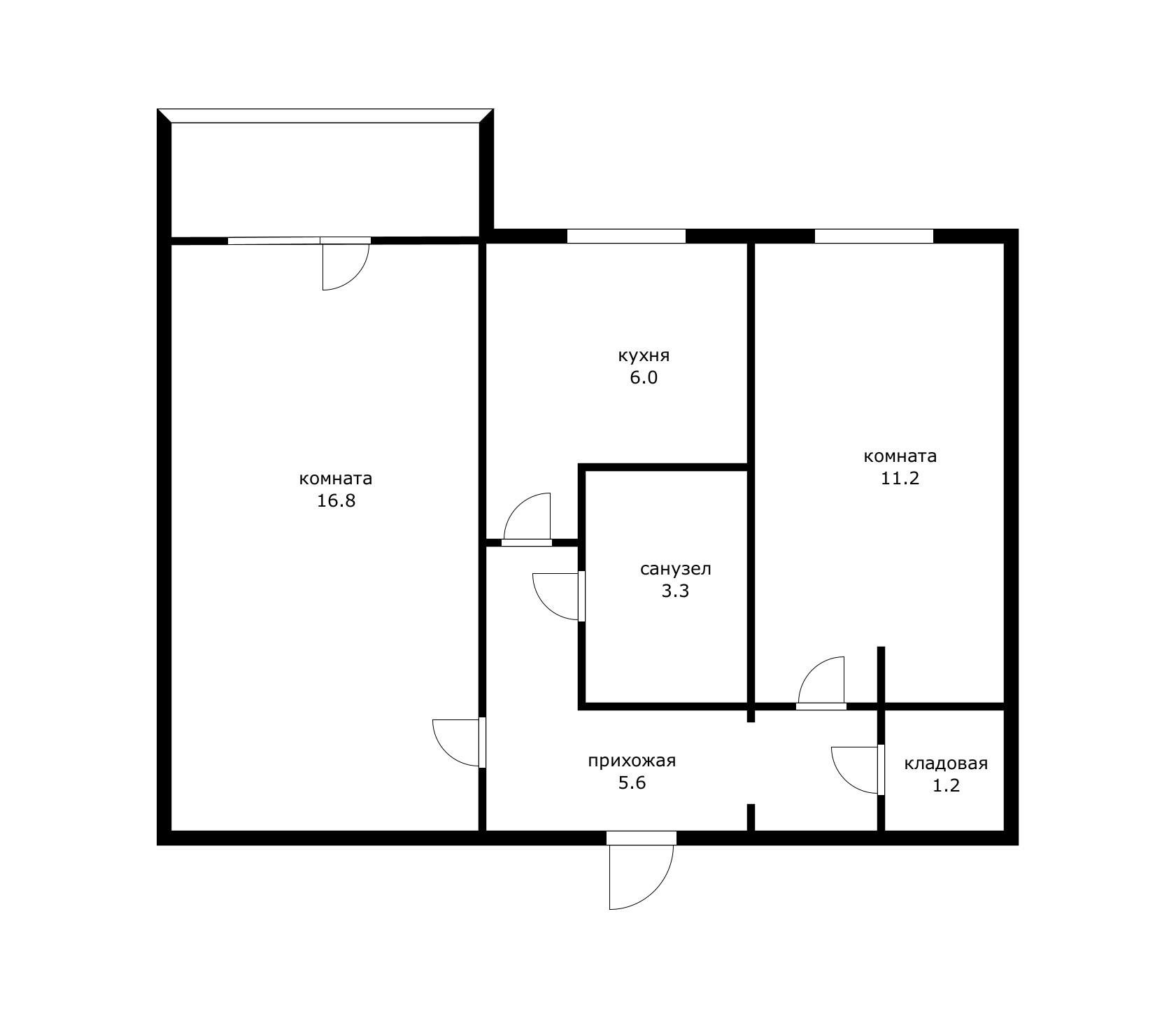Фото №10: 2-комнатная квартира 44 м² - Краснодар, Прикубанский внутригородской округ, мкр. Фестивальный