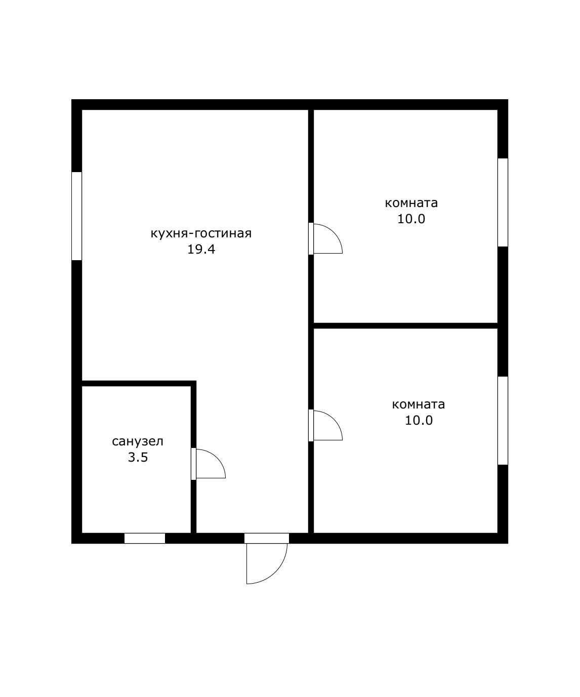 Фото №3: Дом 42 м² + 10 сот. - Тахтамукай, ул. Шапсугская, 51