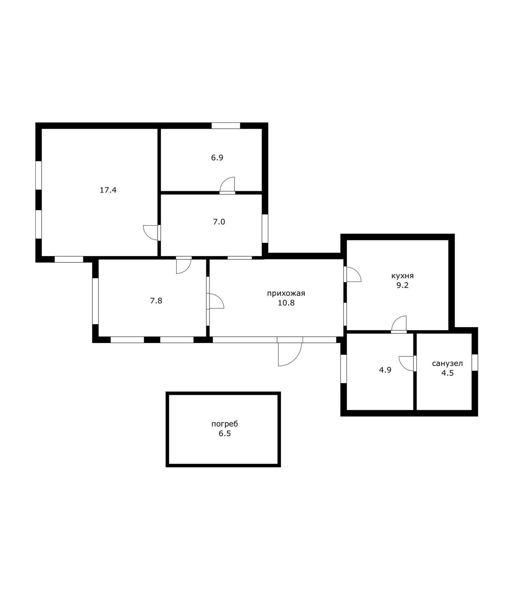 Фото №10: Дом 68 м² + 23 сот. - Ильский, ул. Ломоносова, 32