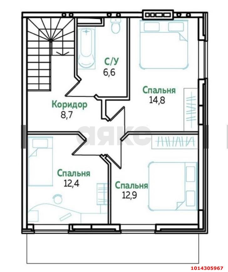 Фото №17: Дом 121 м² + 1.5 сот. - Краснодар, Прикубанский внутригородской округ, Россинского, п. коттеджный  Австрия, ул. Командорская, 2к19
