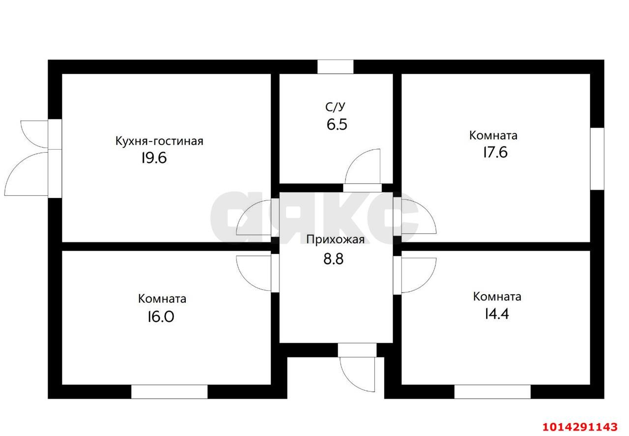 Фото №12: Дом 89 м² + 4.3 сот. - Энем, ул. Российская, 42