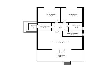 Фото №1: Дом 101 м² - Саратовская, ул. Толстого, 17