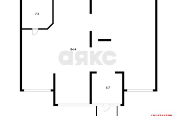 Фото №2: Торговое помещение 99 м² - Краснодар, мкр. жилой комплекс Победа-2, ул. Цезаря Куникова, 35