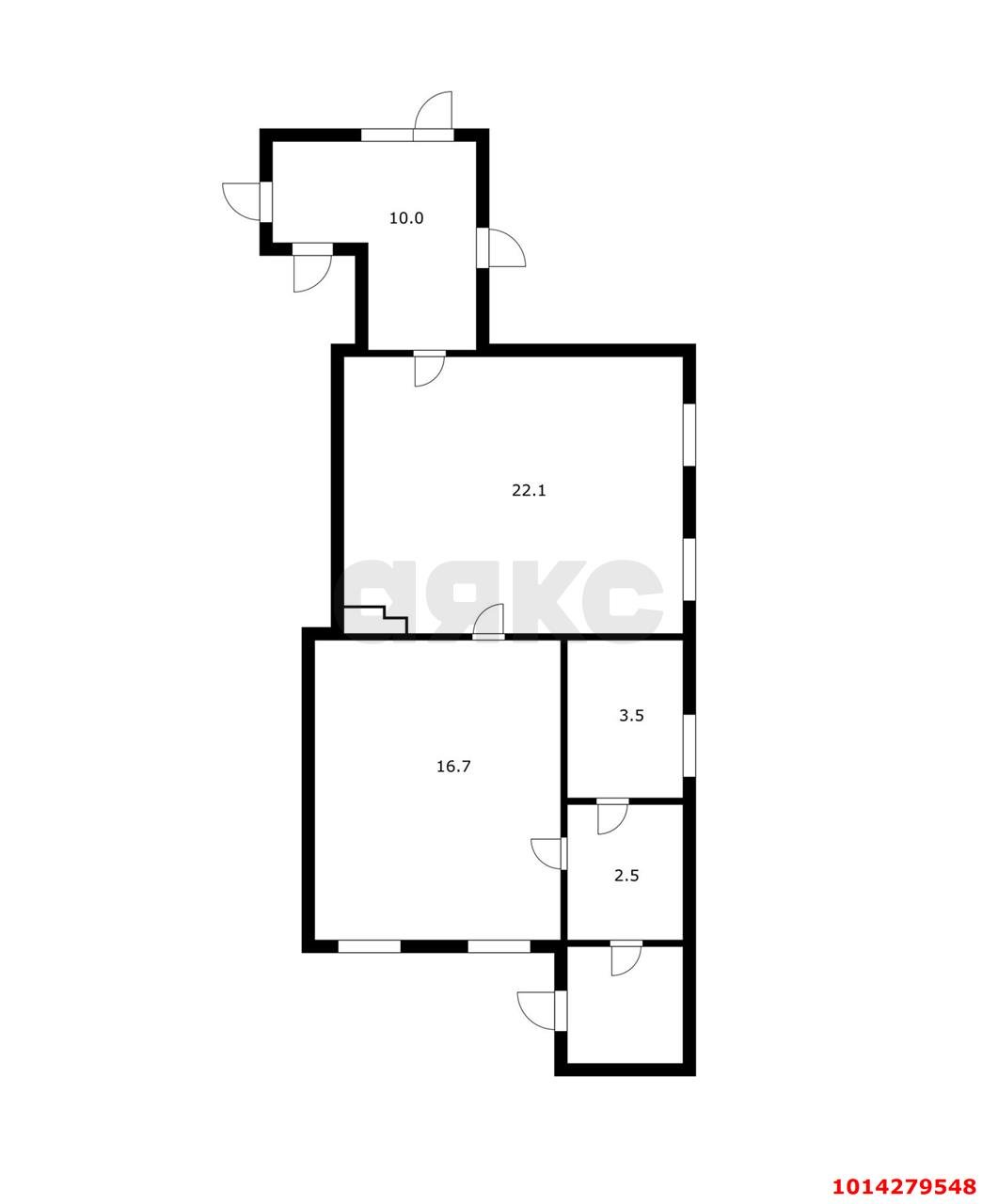 Фото №10: 2-комнатная квартира 48 м² - Краснодар, Центральный, ул. Митрофана Седина, 74