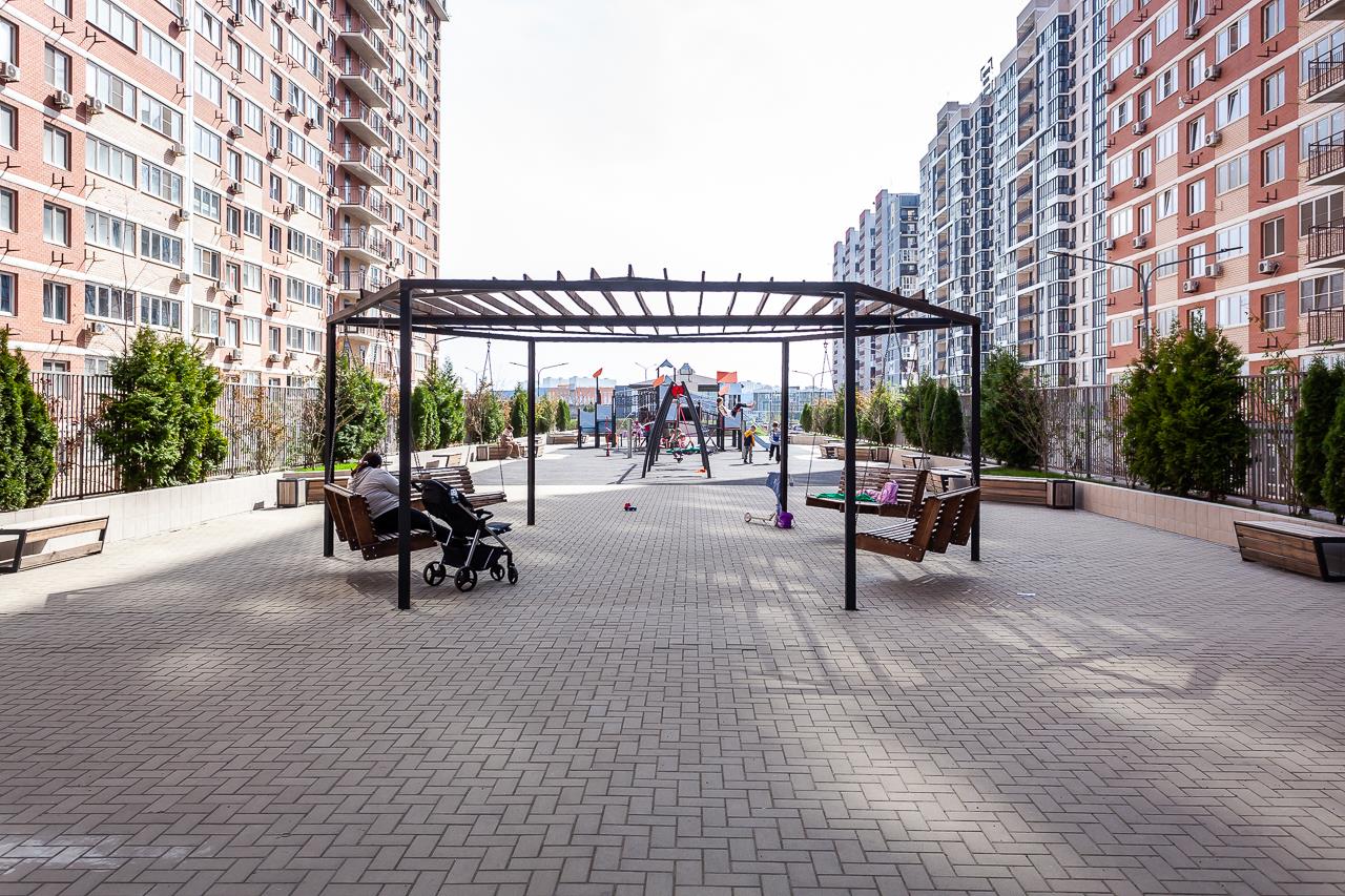 Фото №20: 2-комнатная квартира 55 м² - Краснодар, Прикубанский внутригородской округ, мкр. жилой комплекс Самолёт, ул. Западный Обход, 39/2к5