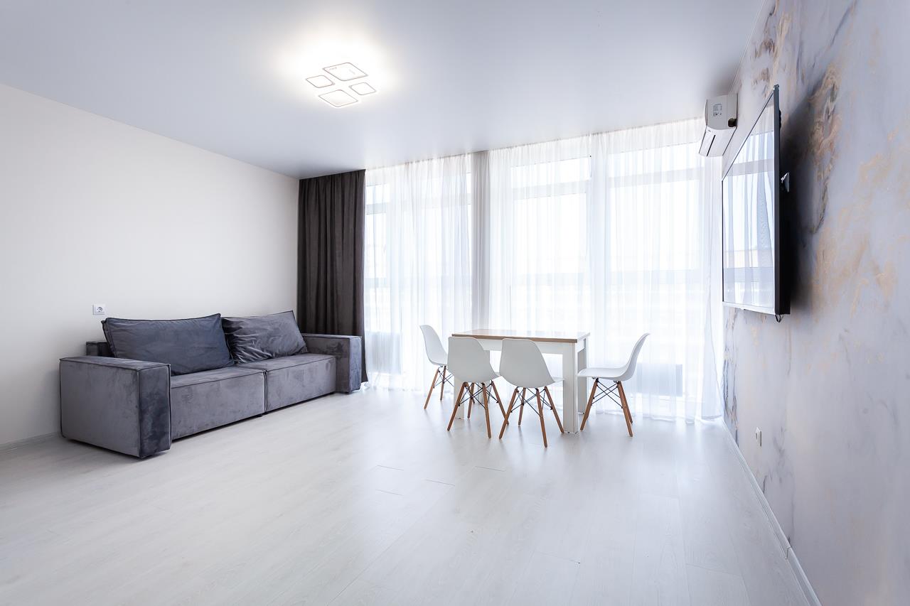 Фото №5: 2-комнатная квартира 55 м² - Краснодар, Прикубанский внутригородской округ, мкр. жилой комплекс Самолёт, ул. Западный Обход, 39/2к5