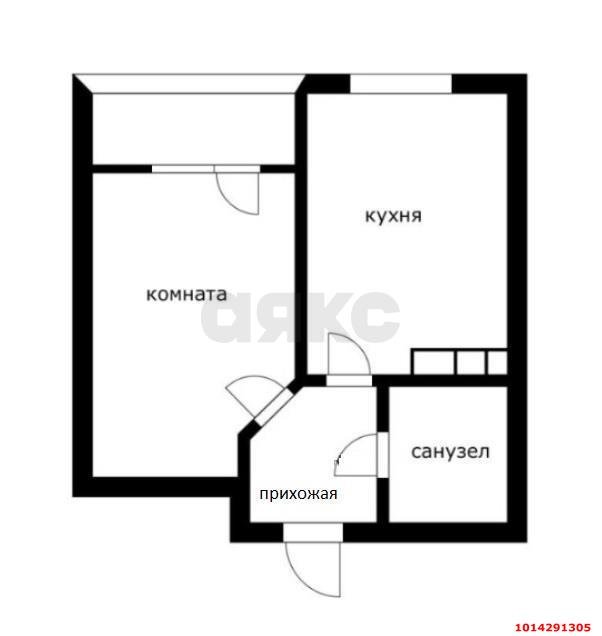 Фото №4: 1-комнатная квартира 33 м² - Краснодар, жилой комплекс Архитектор, ул. Наставников, 12