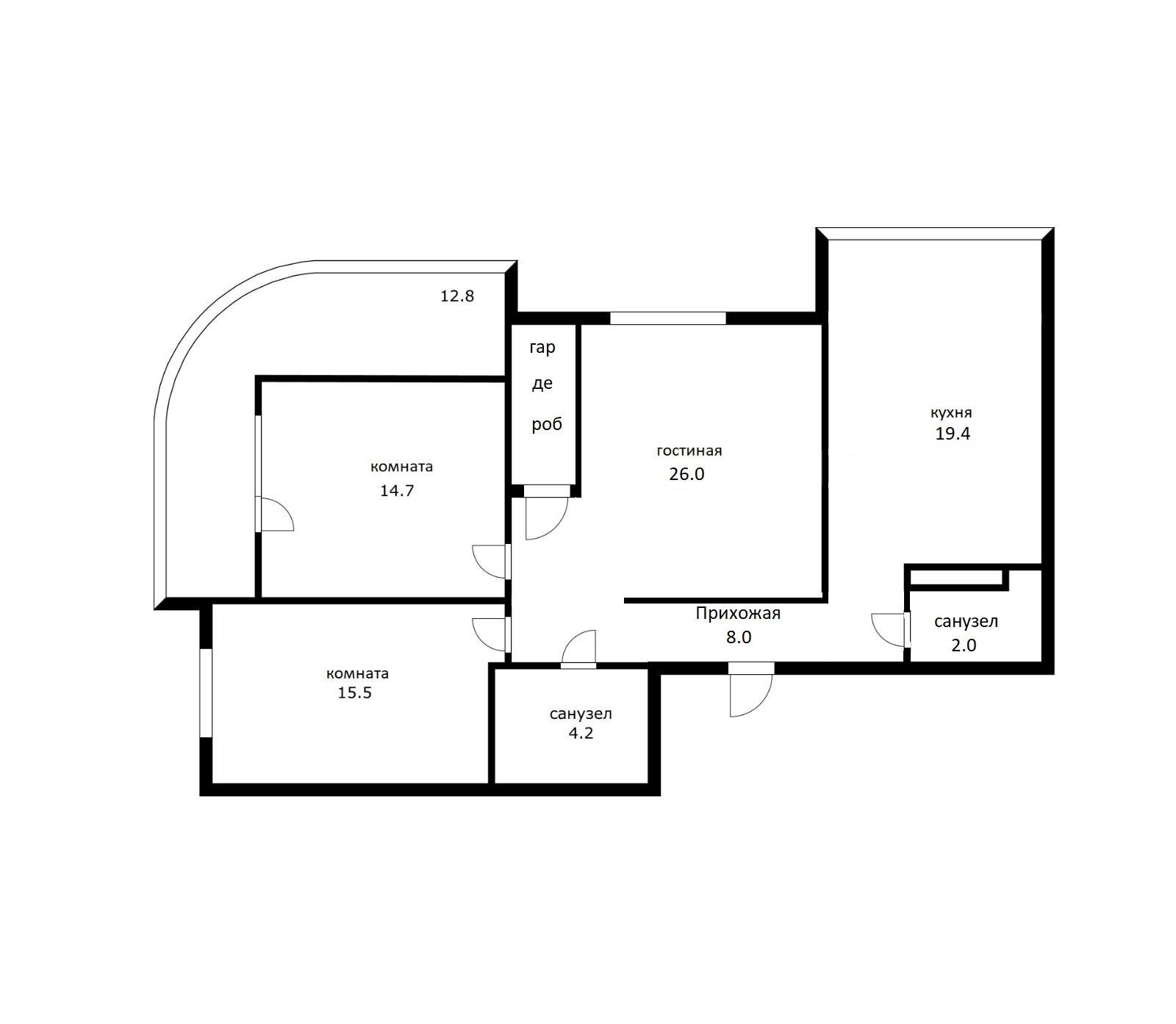 Фото №28: 3-комнатная квартира 101 м² - Краснодар, Карасунский внутригородской округ, жилой комплекс Поющие Фонтаны, мкр. Гидростроителей, ул. имени Невкипелого, 10