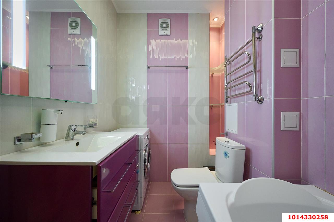 Фото №14: 2-комнатная квартира 62 м² - Краснодар, Краевая Клиническая Больница, ул. Восточно-Кругликовская, 88