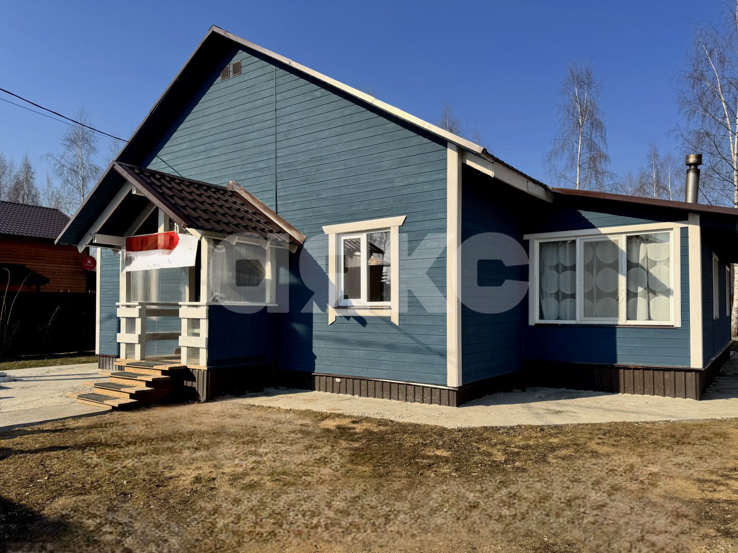 Фото №1: Дом 109 м² + 8.25 сот. - Тяжино, коттеджный  Новое Тяжино, ул. Калиновая, 39