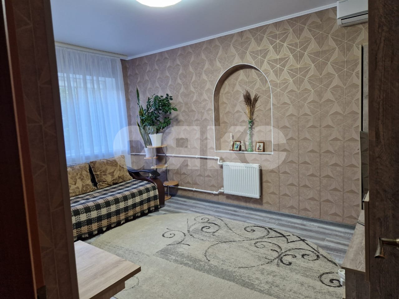 Фото №6: 3-комнатная квартира 49 м² - Новоберезанский, ул. Школьная, 8