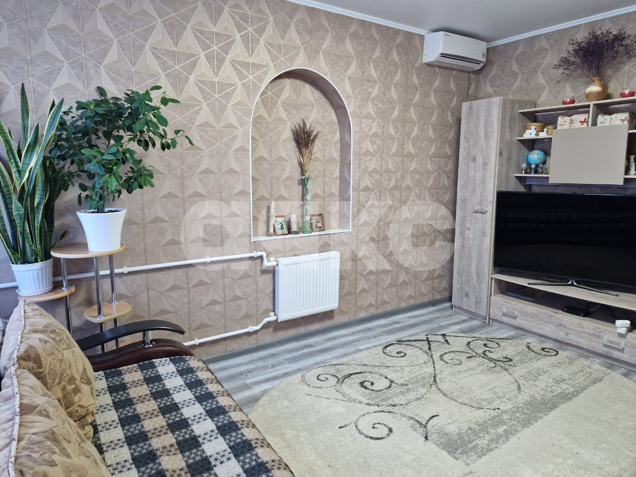 Фото №1: 3-комнатная квартира 49 м² - Новоберезанский, ул. Школьная, 8