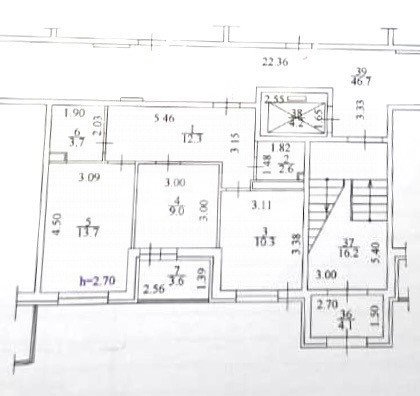 Фото №16: 2-комнатная квартира 51 м² - Горячий Ключ, Администрация, ул. Объездная, 18к1