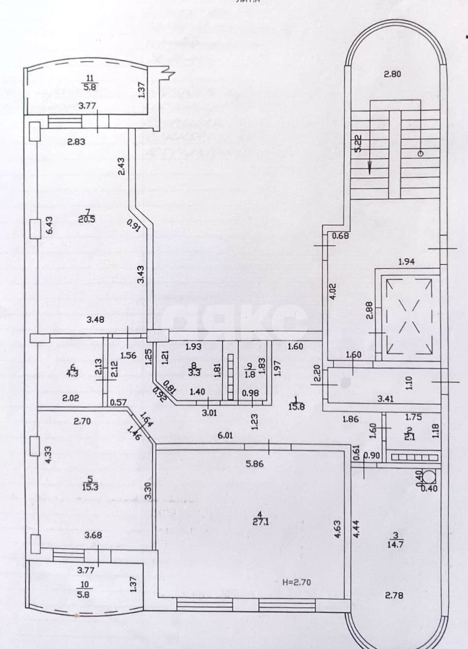 Фото №19: 3-комнатная квартира 104 м² - Горячий Ключ, Администрация, ул. Объездная, 2А