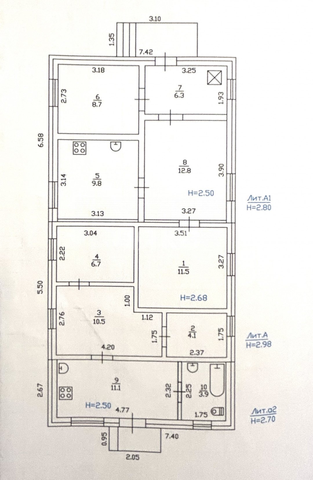 Фото №36: Дом 85 м² + 9 сот. - Горячий Ключ, Курортная Зона, ул. Закруткина