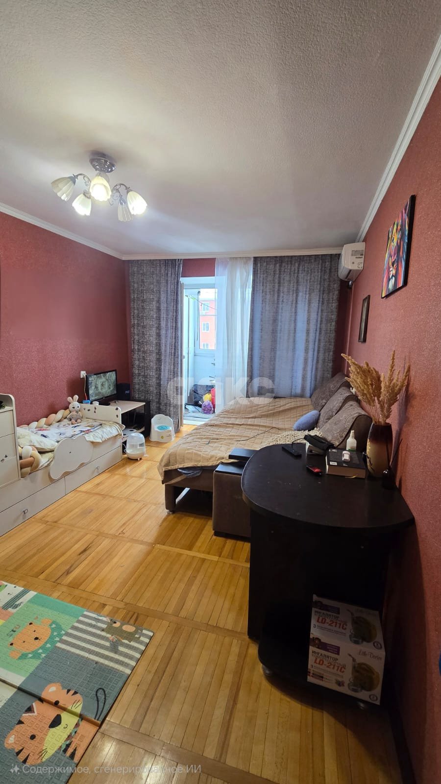 Фото №1: 1-комнатная квартира 29 м² - Майкоп, квартал Маяк, ул. 8 Марта, 24