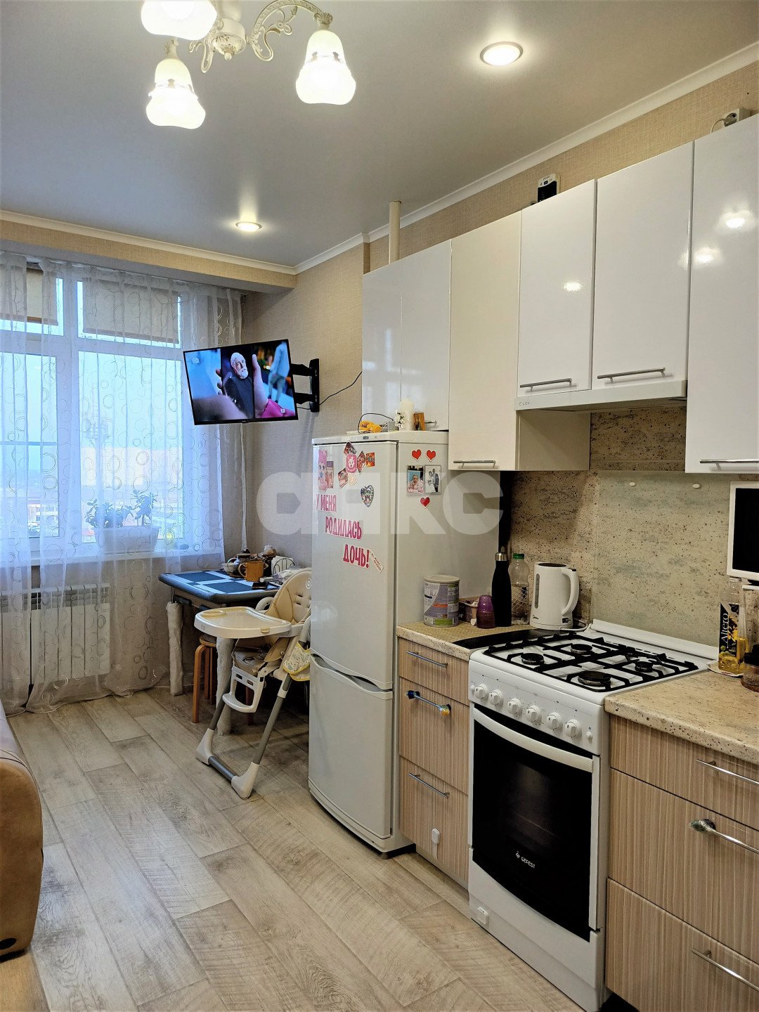 Фото №6: 1-комнатная квартира 37 м² - Анапа, жилой комплекс Южный, ул. Ленина, 180Ак8