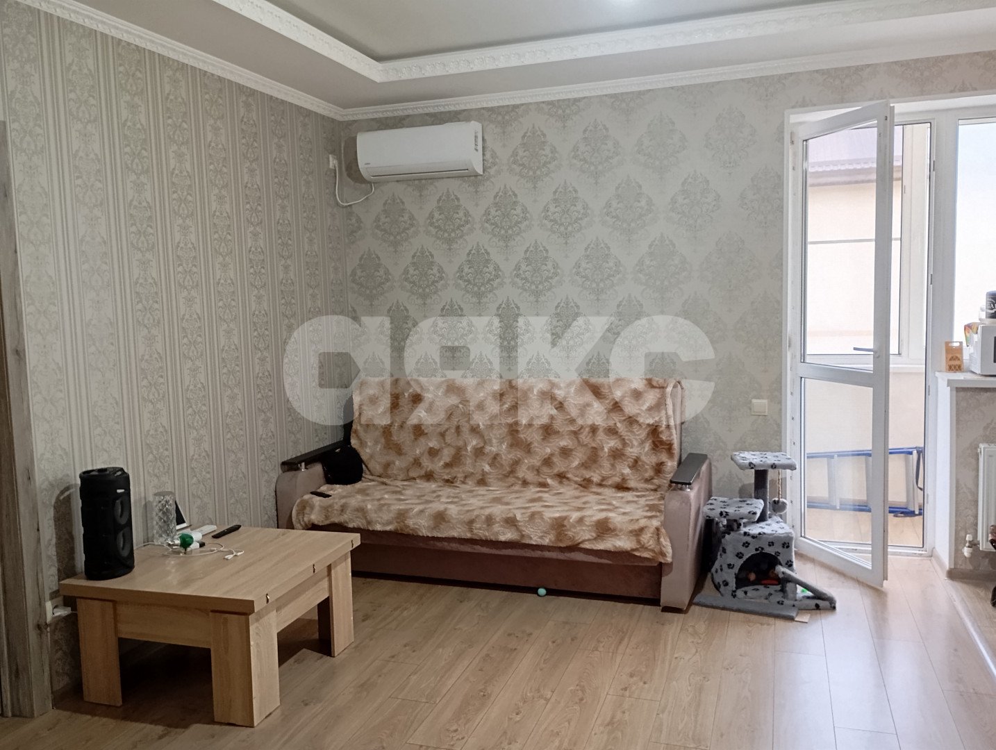 Фото №1: 1-комнатная квартира 45 м² - Анапа, Алексеевка, ул. Солнечная, 38к3