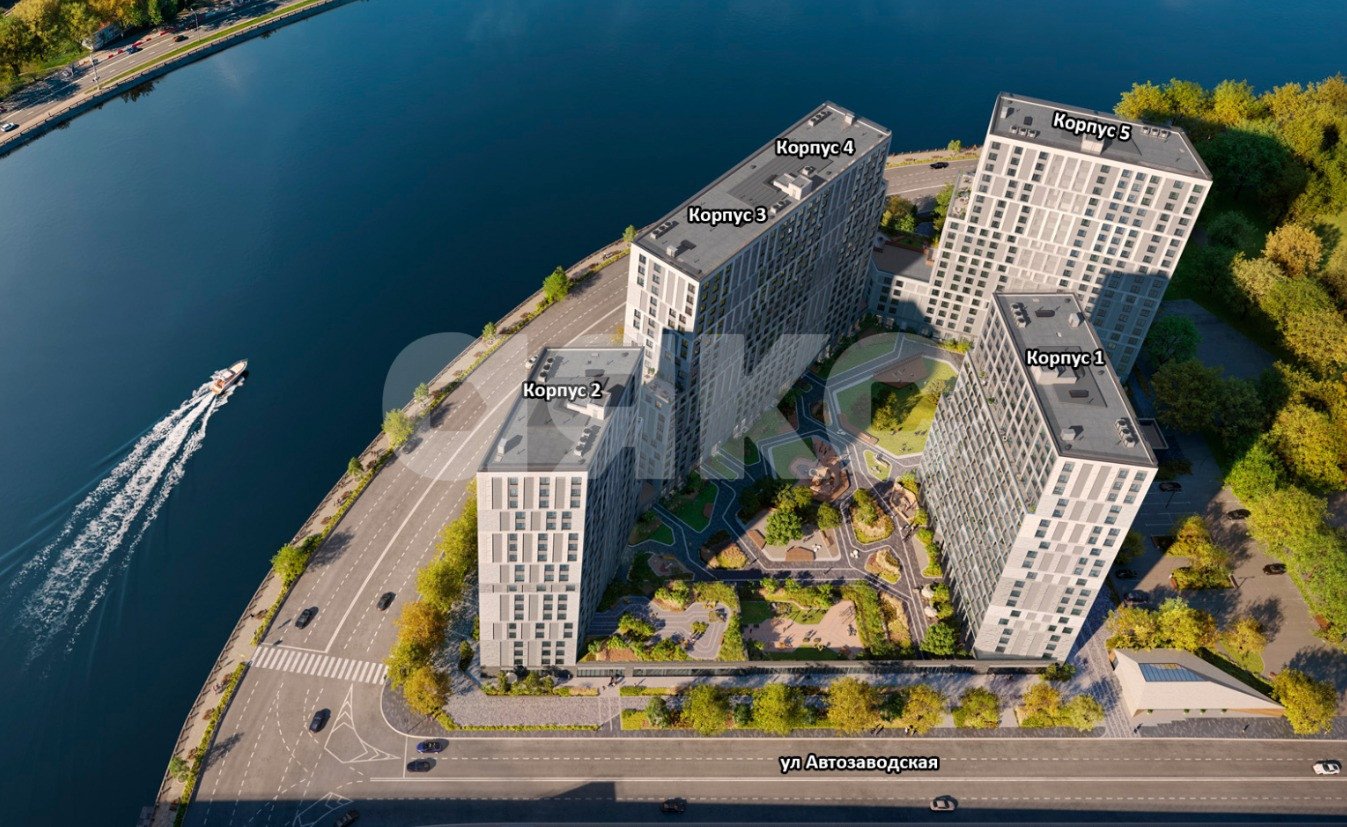 Фото №2: 1-комнатная квартира 39 м² - Москва, ЖК Форст, ул. Автозаводская, 26/1