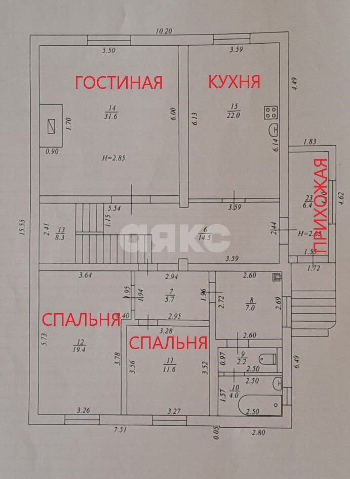 Фото №34: Дом 262 м² + 11.7 сот. - Темрюк, Родник, ул. Садовая, 207