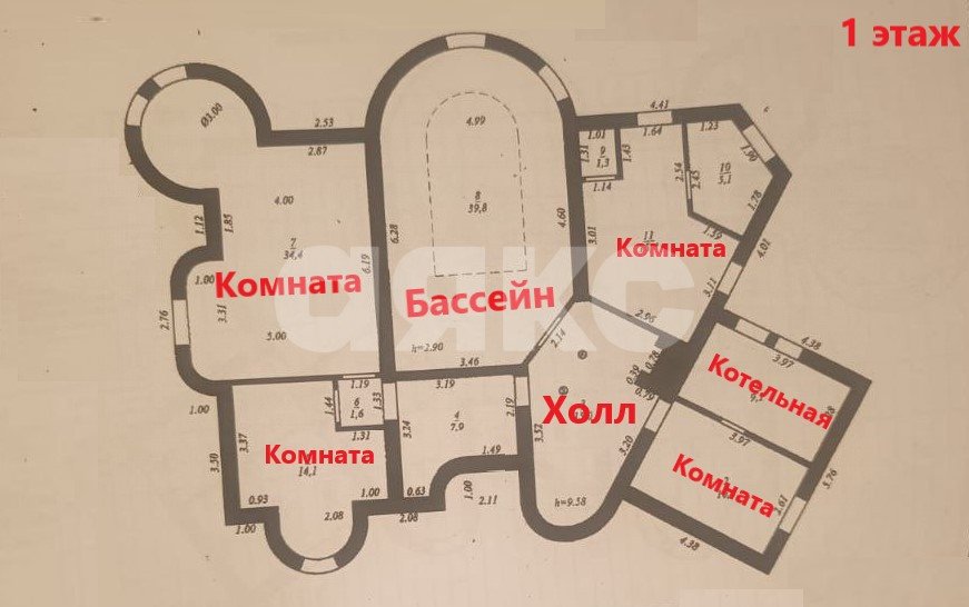 Фото №37: Дом 421 м² + 19.73 сот. - Анастасиевская, ул. Октябрьская, 40