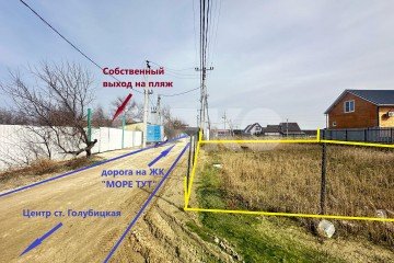 Фото №3: Коммерческая земля - Голубицкая, ул. Прибрежная