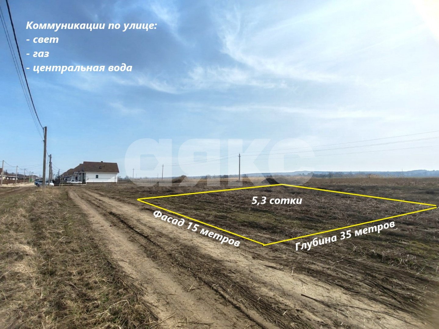 Фото №1: Земельный участок под ИЖС 5.3 сот. - Темрюк, садово огородное товарищество Труженик, ул. Весенняя