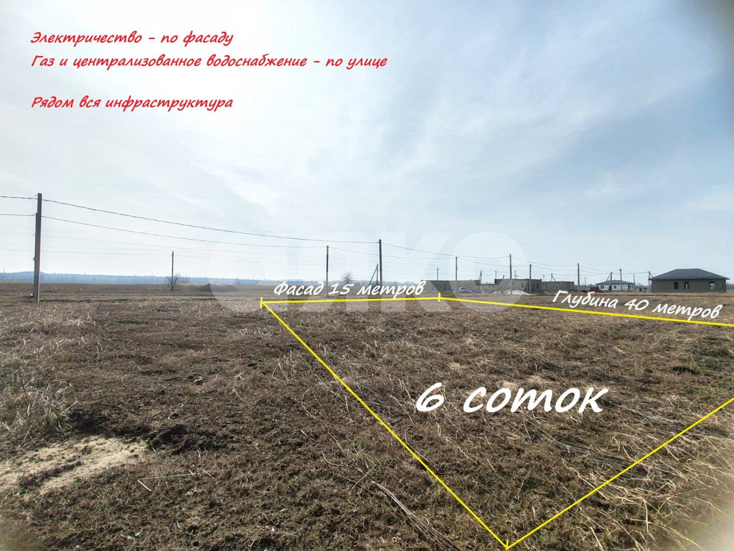 Фото №1: Земельный участок под ИЖС 6 сот. - Темрюк, ул. Советская