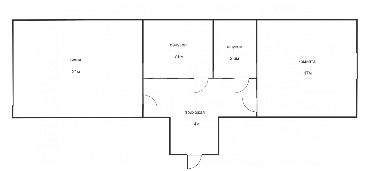 Фото №16: 1-комнатная квартира 53 м² - Геленджик, мкр. 5-й, пер. Восточный, 40А