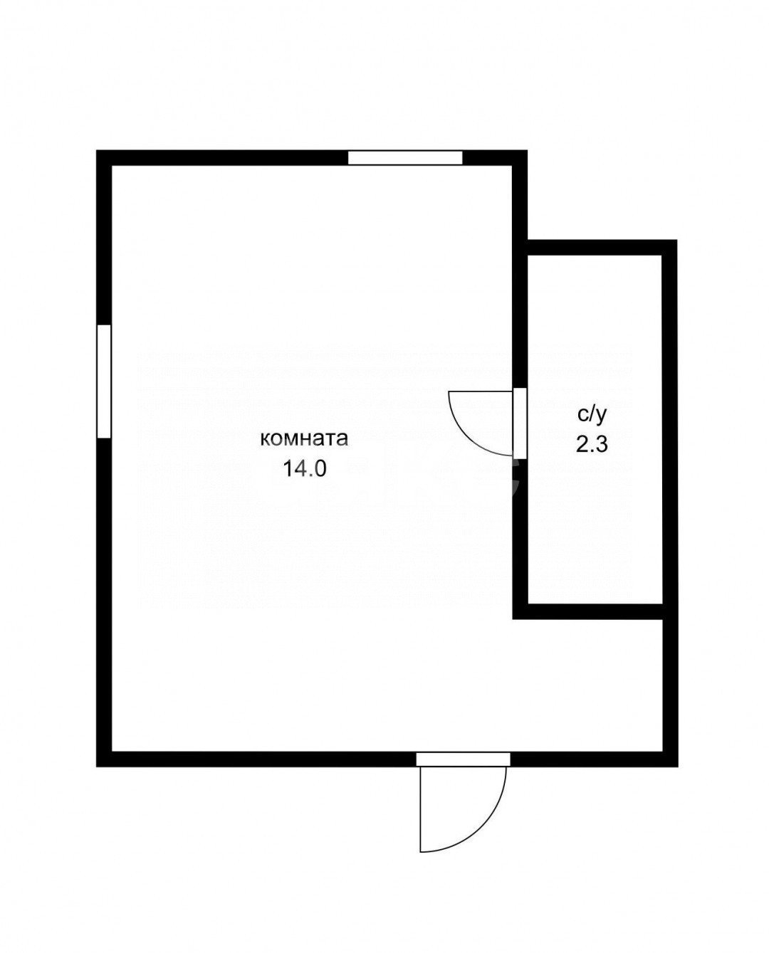 Фото №7: Студия 16 м² - Геленджик, Южный, ул. Маяковского, 5А