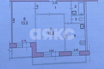 Фото №1: 2-комнатная квартира 54 м² - Волгоград, мкр. 208-й, ул. Кузнецкая, 67