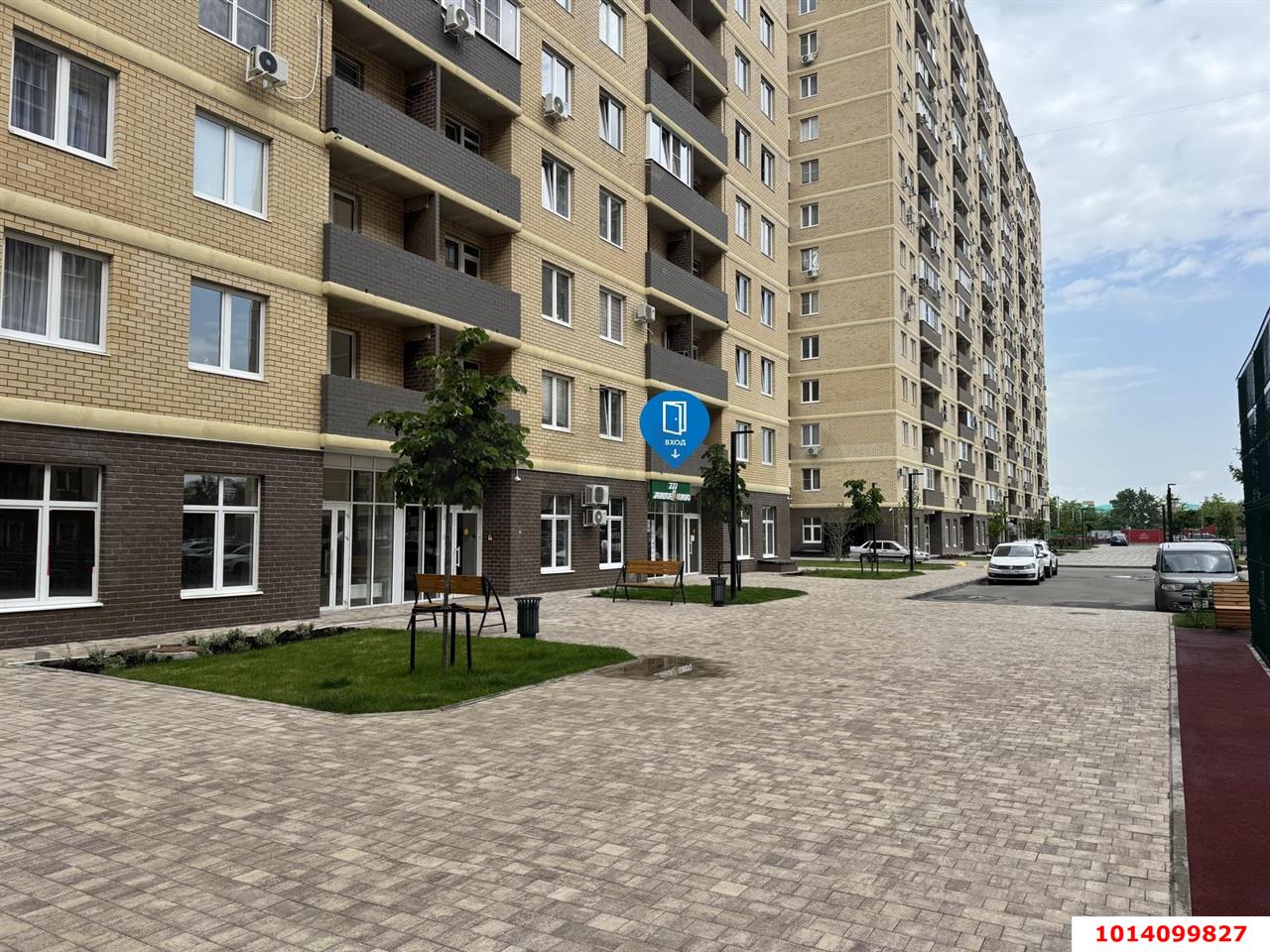 Фото №2: Торговое помещение 45 м² - Краснодар, жилой комплекс Дыхание, ул. Лётчика Позднякова, 2к20