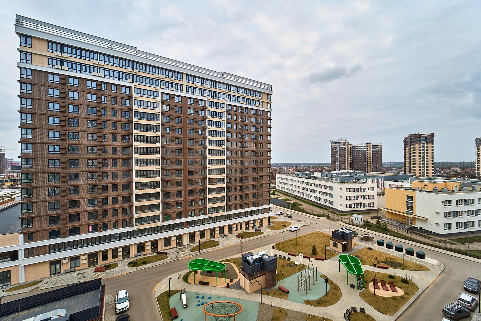 Фото №1: 2-комнатная квартира 59 м² - Краснодар, Прикубанский внутригородской округ, мкр. Догма Парк, ул. Марины Цветаевой, 7