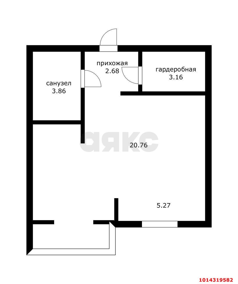 Фото №16: 1-комнатная квартира 35 м² - Южный, ул. Войсковая, 8/2