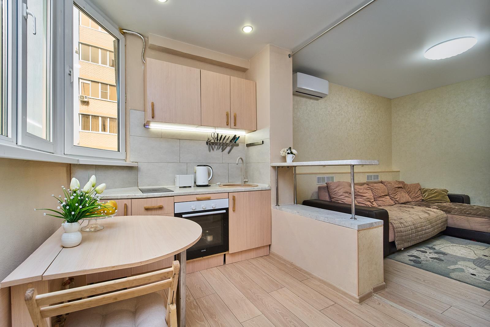 Фото №1: 1-комнатная квартира 48 м² - Краснодар, Молодёжный, Прикубанский внутригородской округ, мкр. жилой комплекс Дуэт, ул. Душистая, 79к1