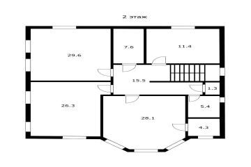 Фото №2: Дом 471 м² - Краснодар, мкр. Новый, ул. Сквозная