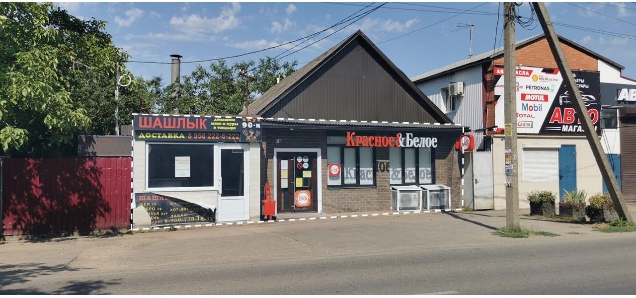 Фото №1: Коммерция 98 м² - Краснодар, Прикубанский внутригородской округ, Завод Радиоизмерительных Приборов, п. Калинино, ул. 1 Мая, 343/1