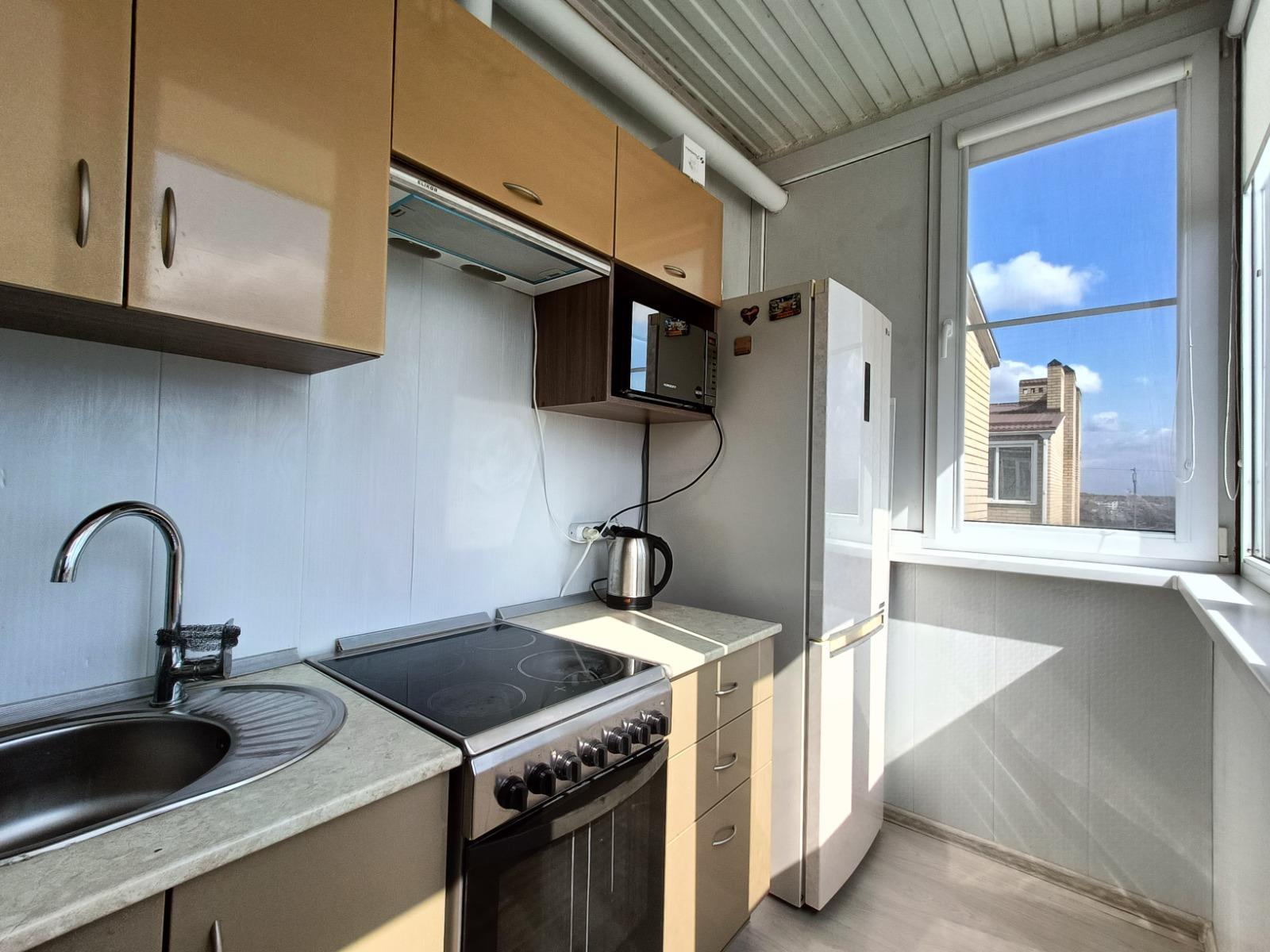 Фото №1: 1-комнатная квартира 40 м² - Российский, мкр. Прикубанский внутригородской округ, ул. Ратной Славы, 33