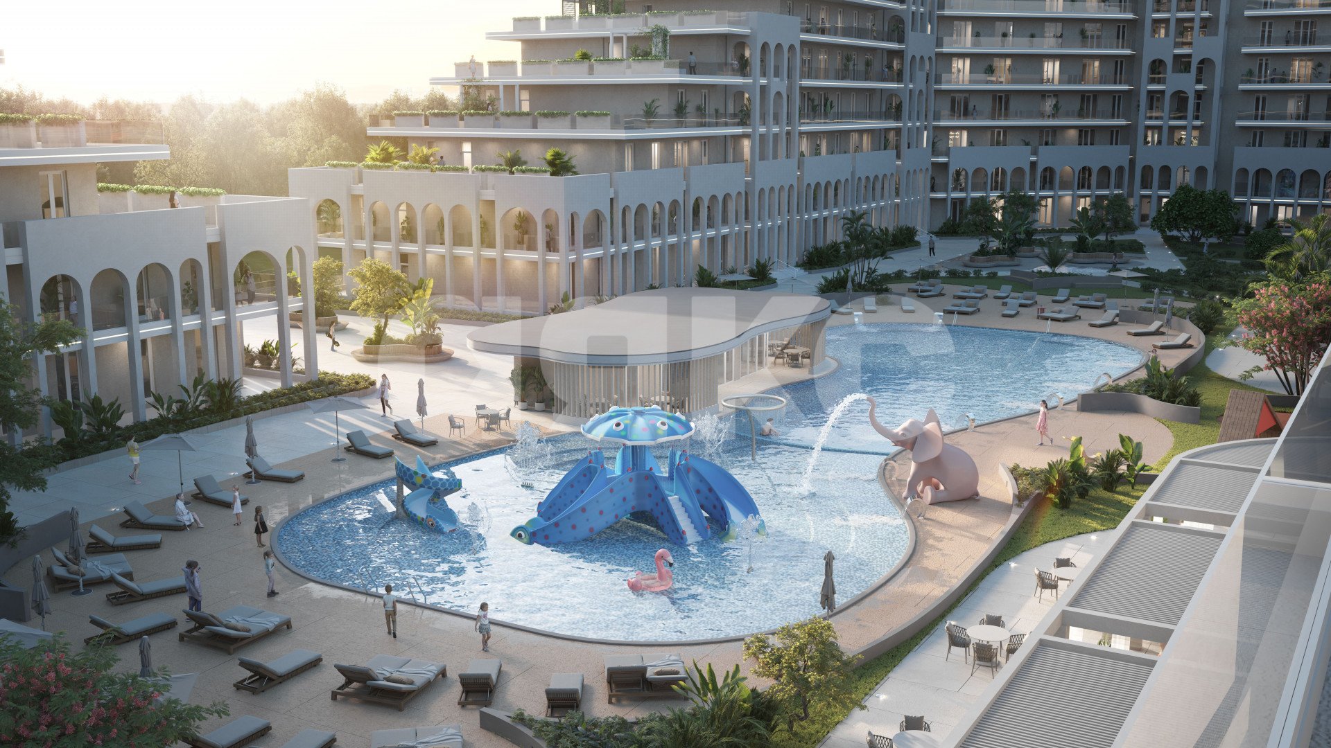 Фото №11: Апартаменты 53 м² - Анапа, Отельный комплекс Sun Garden Hotel&SPA, 