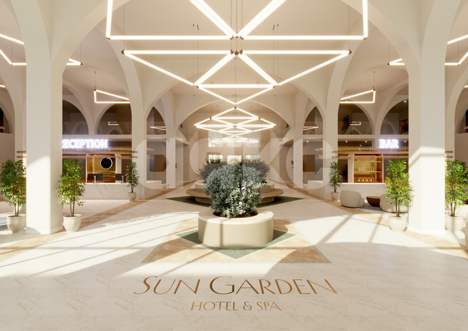 Фото №13: Апартаменты 53 м² - Анапа, Отельный комплекс Sun Garden Hotel&SPA, 