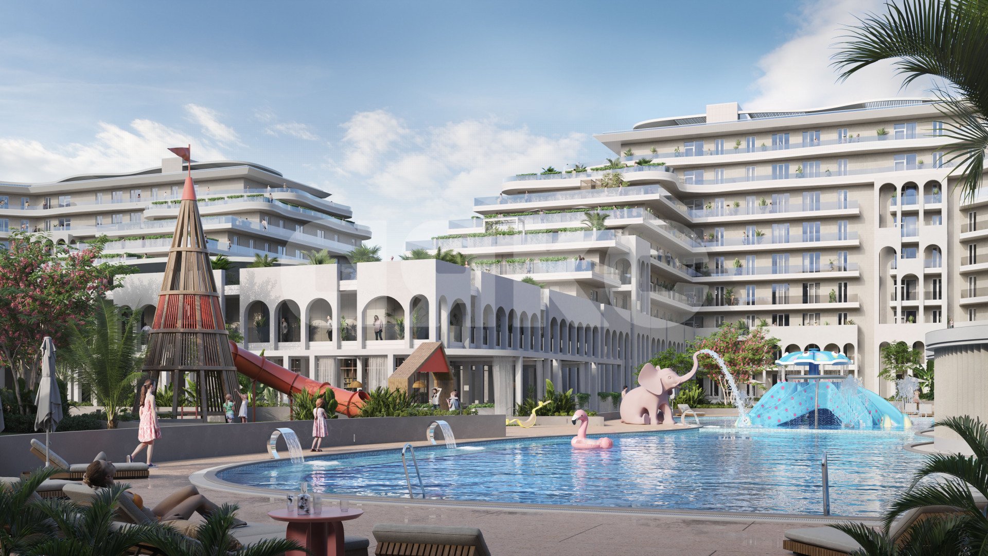 Фото №4: Апартаменты 53 м² - Анапа, Отельный комплекс Sun Garden Hotel&SPA, 