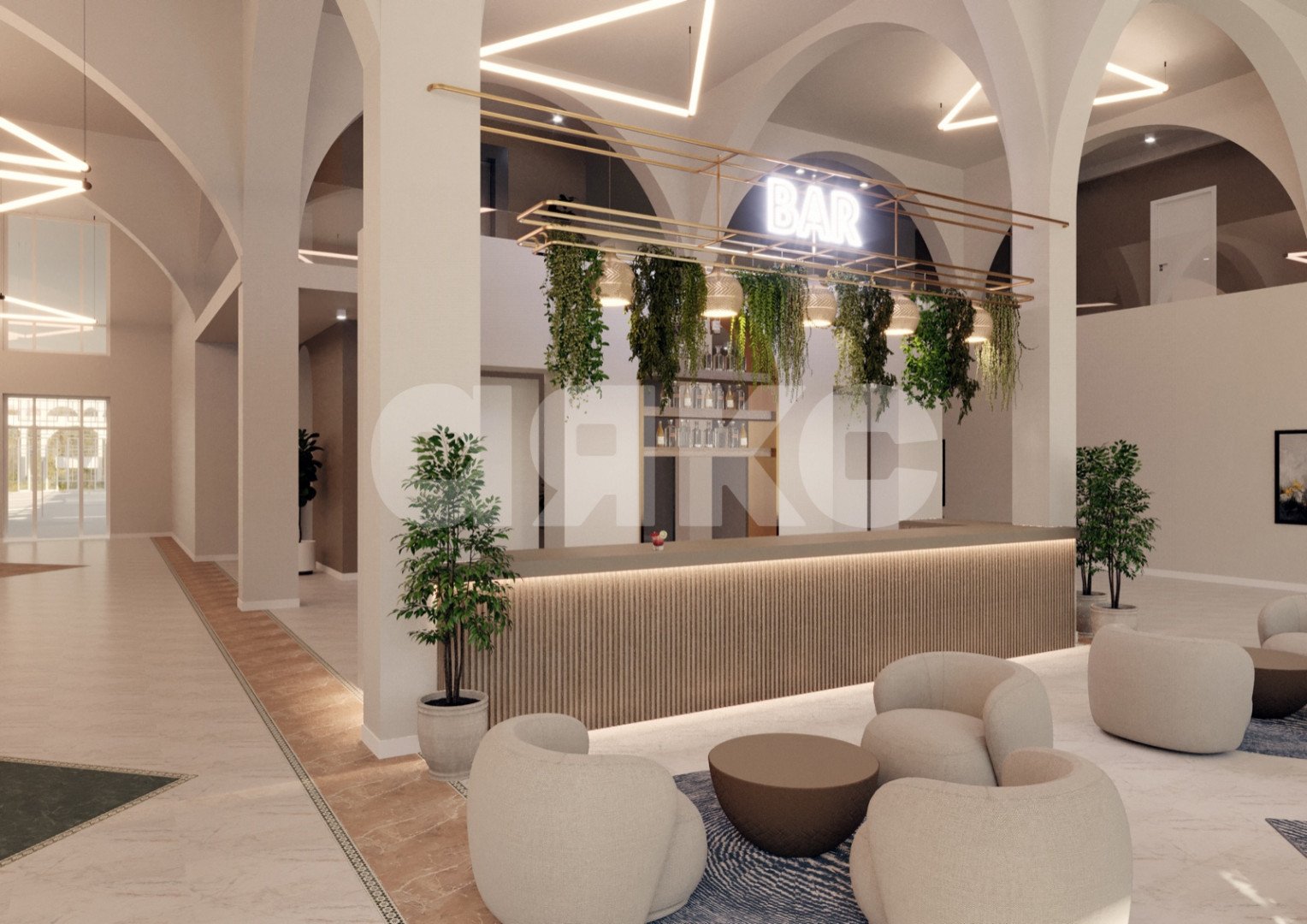 Фото №18: Апартаменты 53 м² - Анапа, Отельный комплекс Sun Garden Hotel&SPA, 