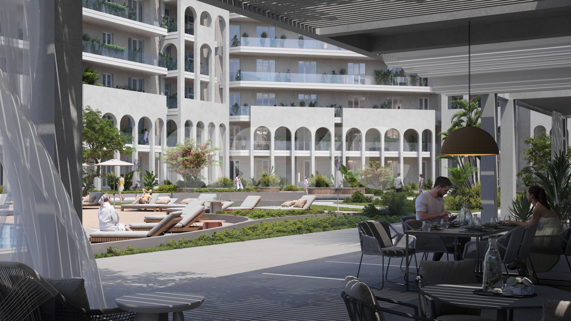 Фото №5: Апартаменты 53 м² - Анапа, Отельный комплекс Sun Garden Hotel&SPA, 