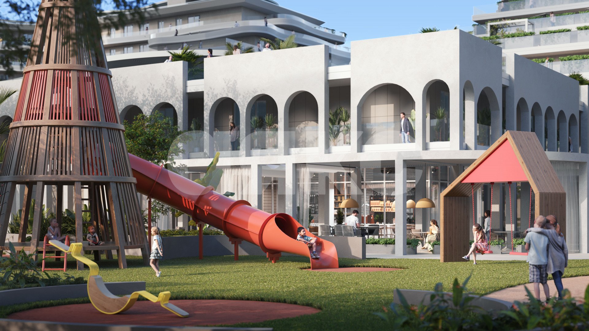 Фото №7: Апартаменты 53 м² - Анапа, Отельный комплекс Sun Garden Hotel&SPA, 