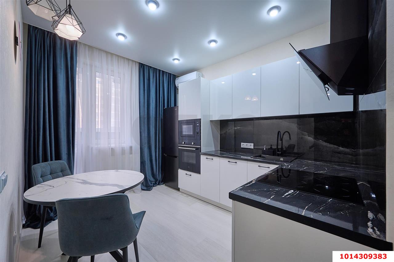 Фото №1: 1-комнатная квартира 37 м² - Краснодар, жилой комплекс Победный, ул. Евгении Жигуленко, 13с1