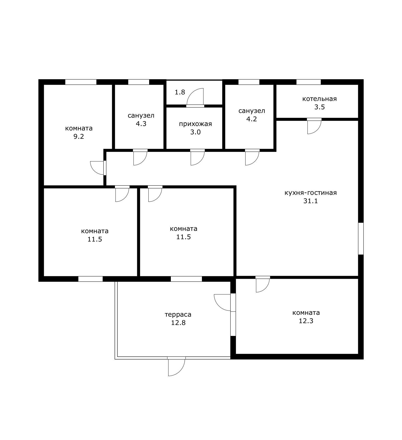 Фото №16: Дом 112 м² + 6 сот. - Старокорсунская, мкр. Карасунский внутригородской округ, ул. Придорожная, 80