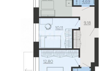 Фото №1: 2-комнатная квартира 52 м² - Ленино, п. клубный  Романово Сити, ул. Школьная, 1