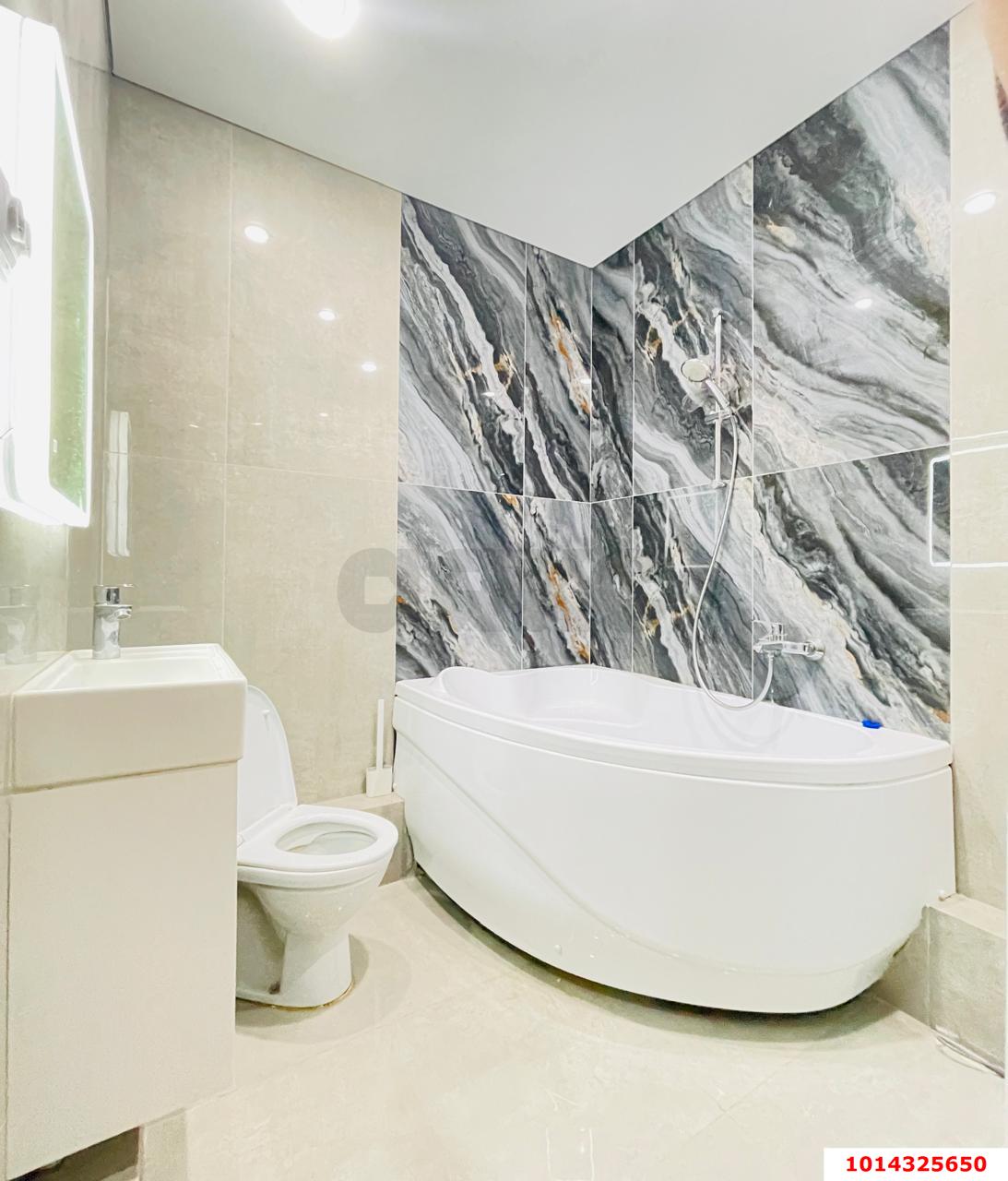 Фото №5: 3-комнатная квартира 55 м² - Краснодар, жилой комплекс Дыхание, ул. Лётчика Позднякова, 2к19